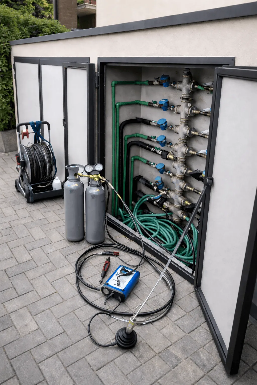 Localizzazione perdita con gas traccianti